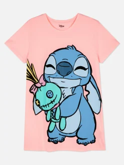 Schlafshirts Und Nachthemden|Primark „Disney-Figuren“ Nachthemd Mit Print Korallenrot
