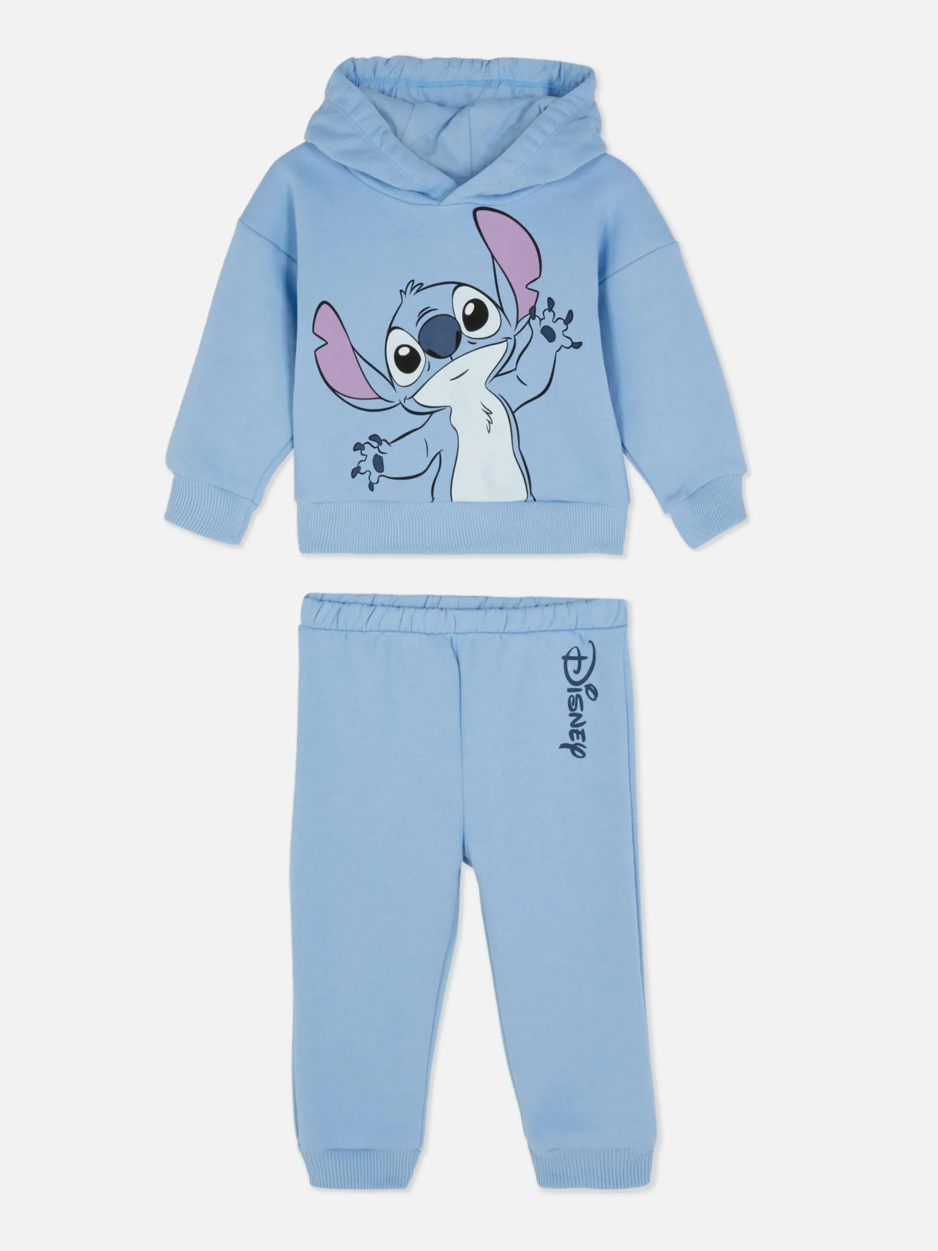 Sets Und Outfits|Primark „Disneys Stitch“ Hoodie Und Jogginghose Im Set Blau