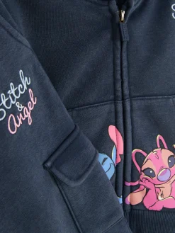 Sets Und Outfits|Primark „Disneys Stitch“ Hoodie Und Jogginghose Im Set Anthrazitfarben