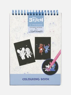 Basteln Und Handarbeiten|Primark „Disneys Stitch“ Malbuch Rosa