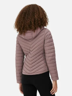 Jacken Und Mäntel|Primark Dünne Pufferjacke Mit Kapuze Pink