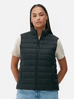 Jacken Und Mäntel|Primark Dünne Weste Mit Trichterkragen Schwarz