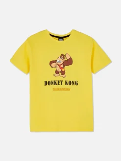 Tops Und T-Shirts|Primark „Donkey Kong“ T-Shirt Gelb