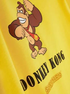Tops Und T-Shirts|Primark „Donkey Kong“ T-Shirt Gelb