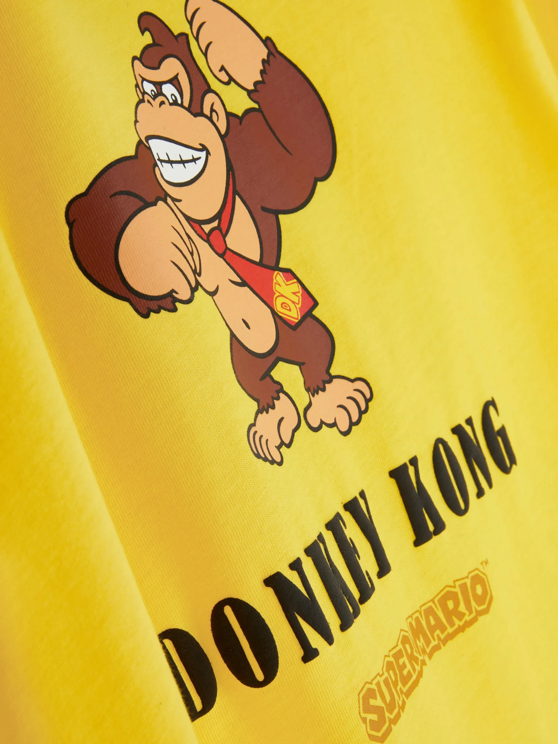 Tops Und T-Shirts|Primark „Donkey Kong“ T-Shirt Gelb