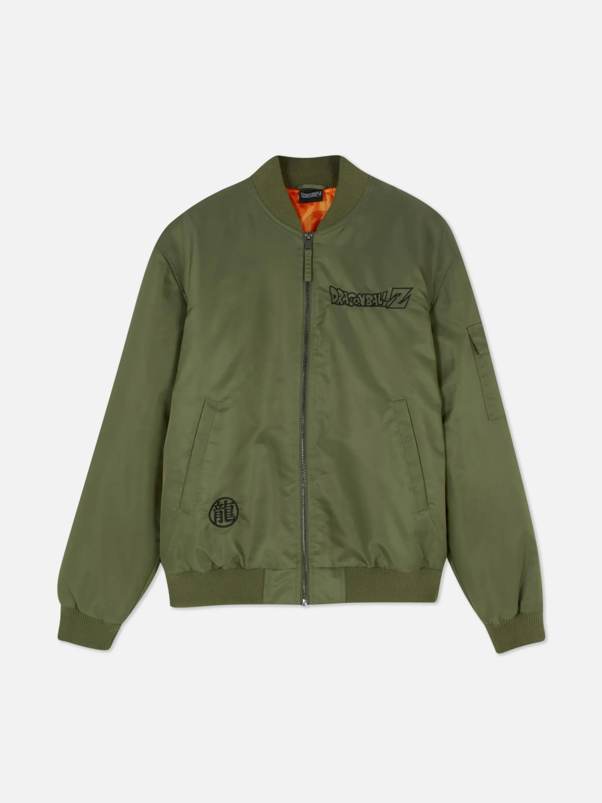 Jacken Und Mäntel|Primark „Dragon Ball Z Shenlong“ Bomberjacke Khakifarben