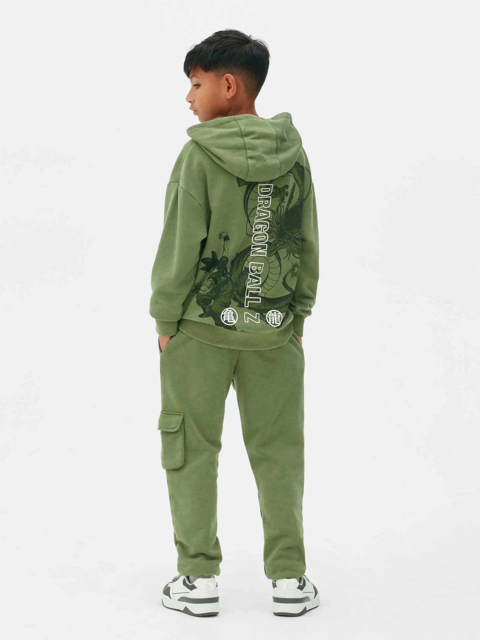 Hoodies Und Sweatshirts|Primark „Dragon Ball Z Shenlong“ Hoodie Khakifarben