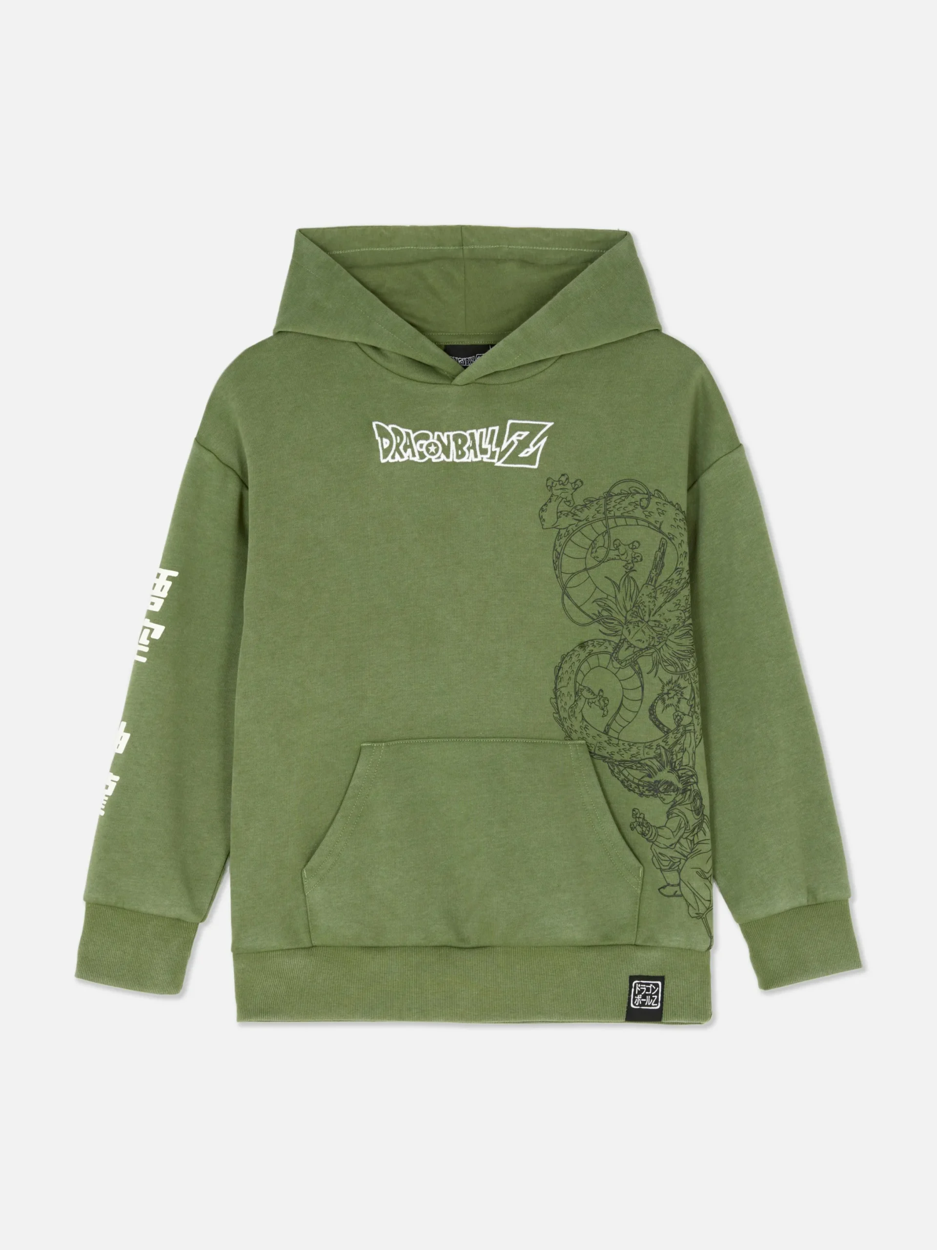Hoodies Und Sweatshirts|Primark „Dragon Ball Z Shenlong“ Hoodie Khakifarben