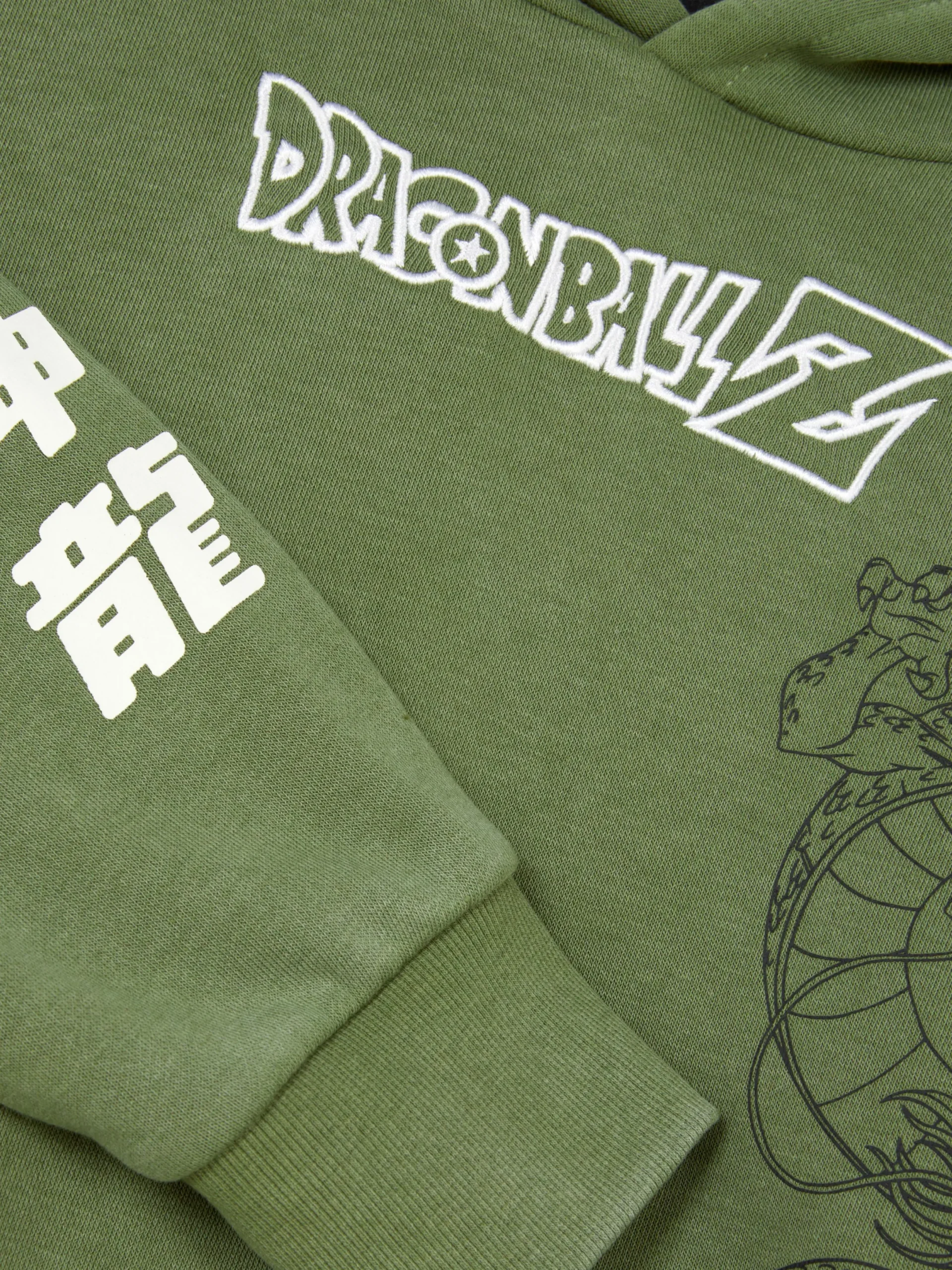 Hoodies Und Sweatshirts|Primark „Dragon Ball Z Shenlong“ Hoodie Khakifarben