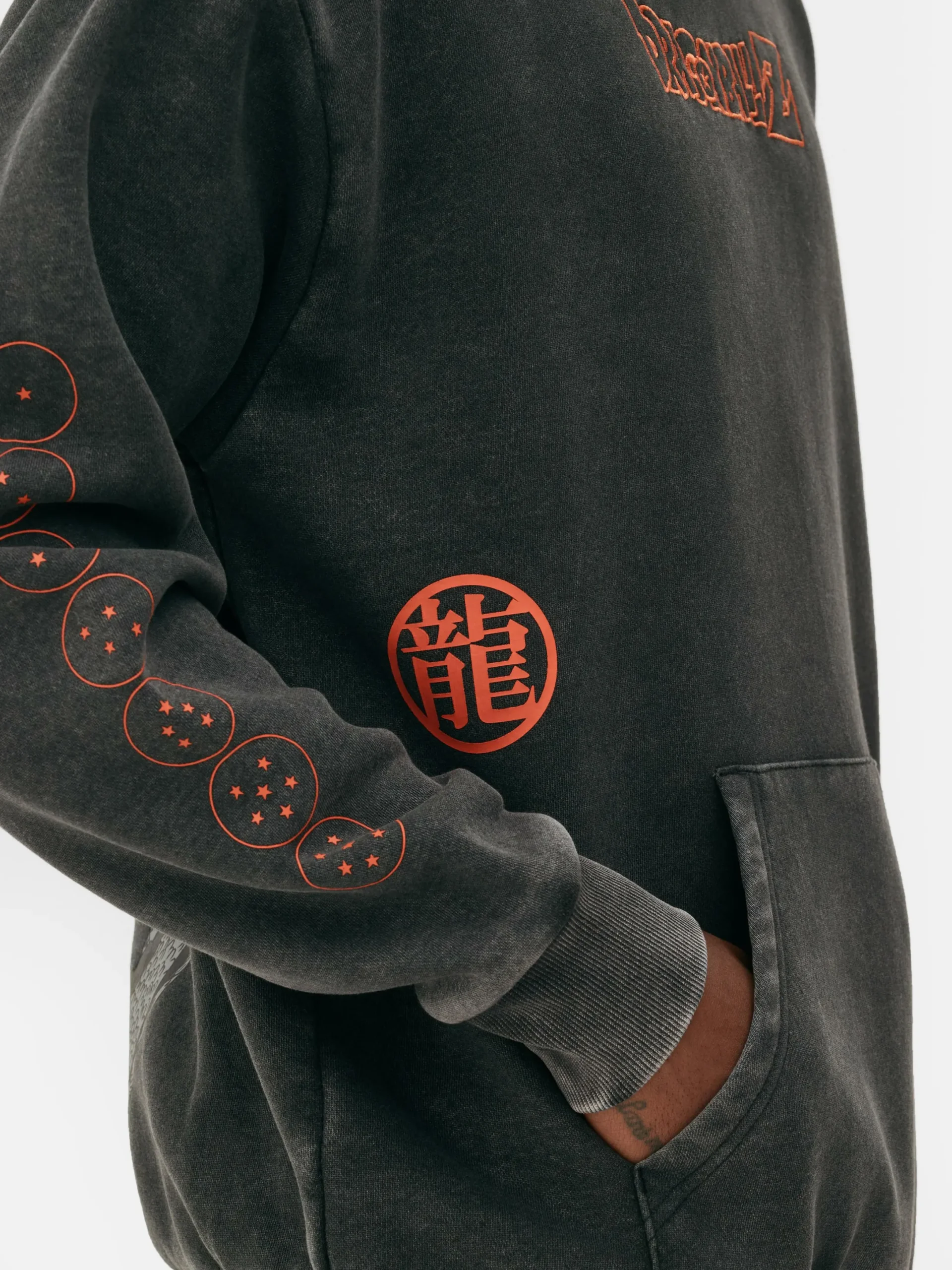 Grafik-T-Shirts Und -Sweatshirts|Hoodies Und Sweatshirts|Primark „Dragon Ball Z Shenlong“ Hoodie Schwarz