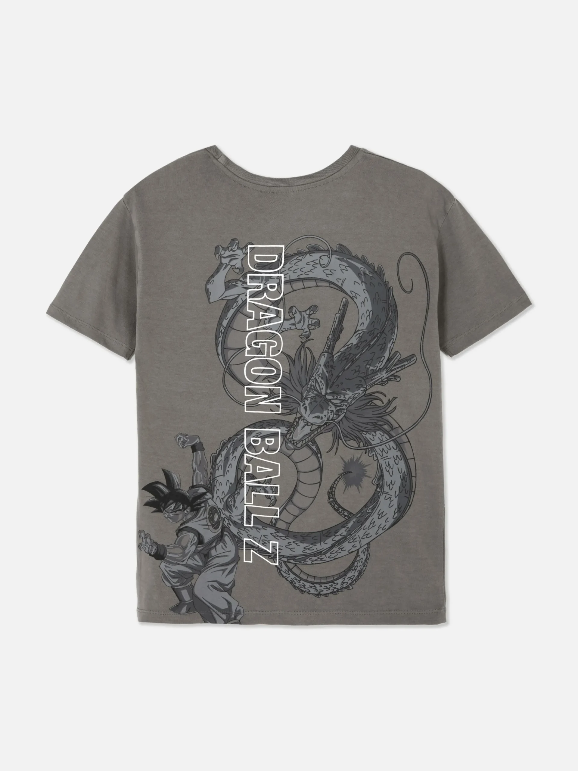 Tops Und T-Shirts|Primark „Dragon Ball Z“ T-Shirt Mit Grafik Hellgrau