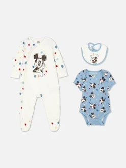 Sets Und Outfits|Primark Dreiteiliges „Disney Micky Maus“ Set Blau