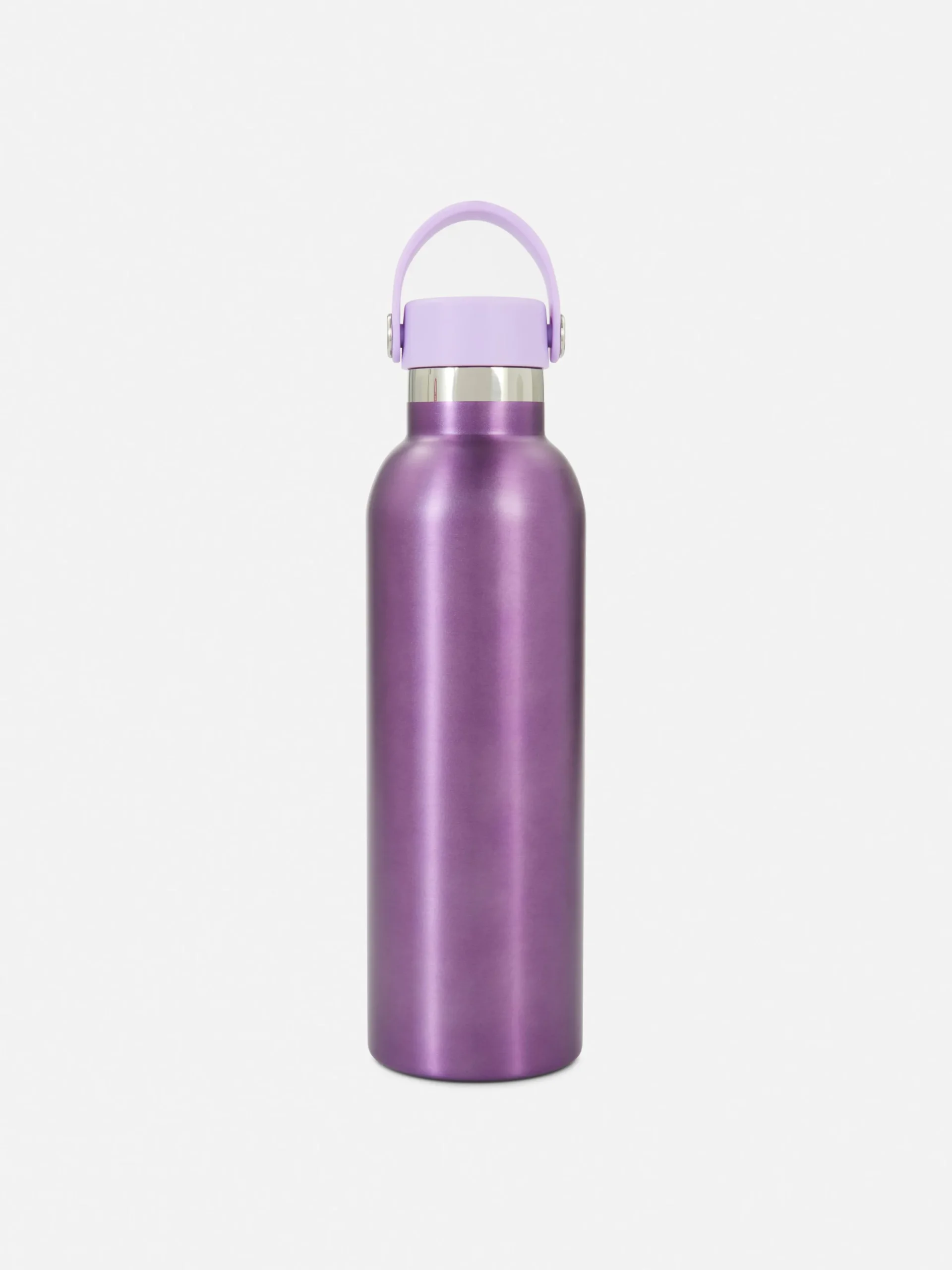 Tassen Und Becher|Primark Edelstahl-Trinkflasche Mit Griff Violett