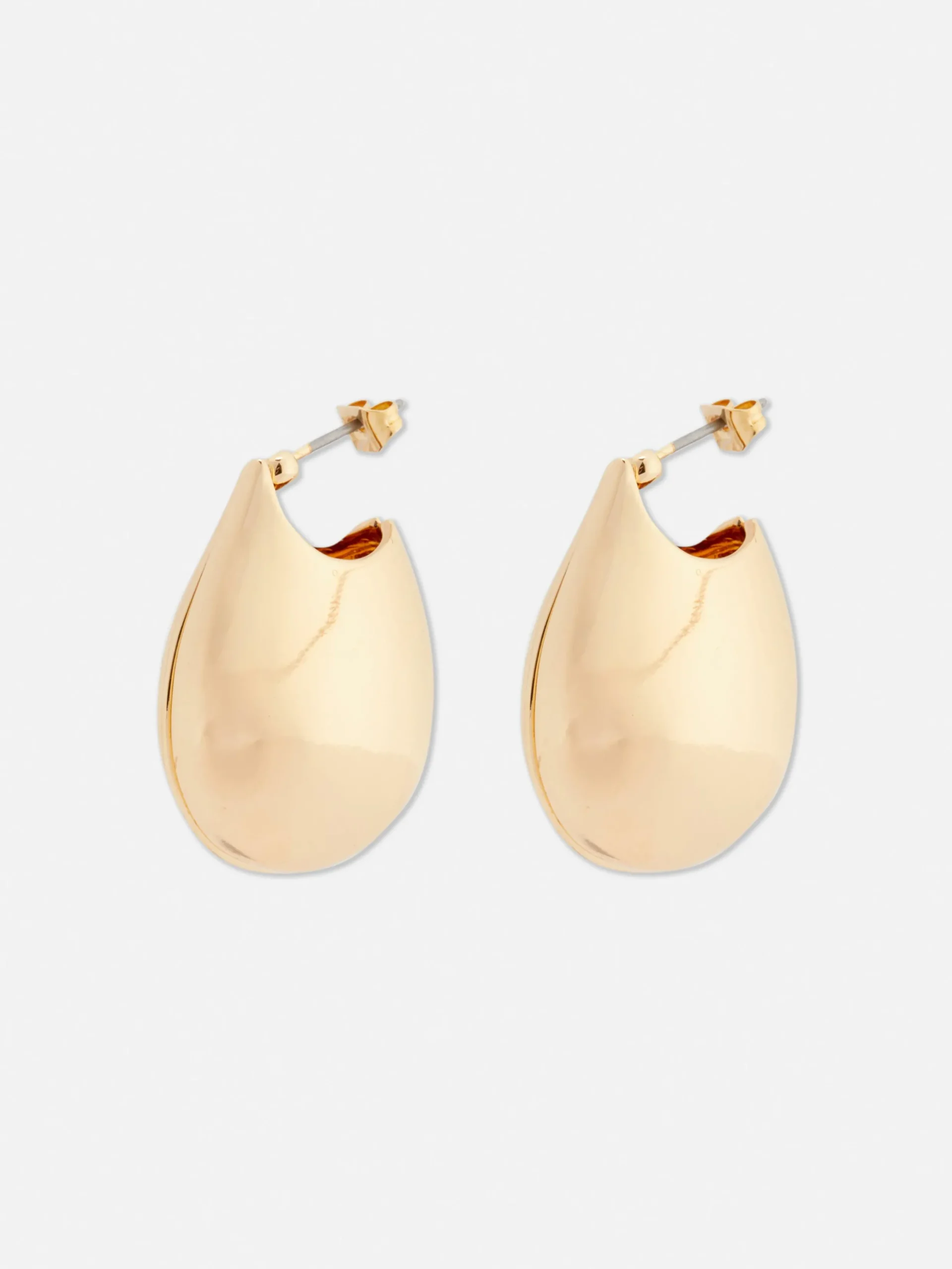 Schmuck|Primark Eimer-Hängeohrringe Gelb
