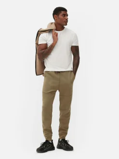 Sportbekleidung|Jogginghosen|Primark Eingefasste Slim-Fit-Jogginghose Steinfarben