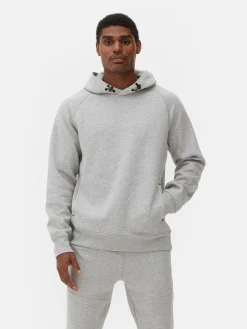 Hoodies Und Sweatshirts|Sportbekleidung|Primark Eingefasster Sport-Hoodie Grau meliert