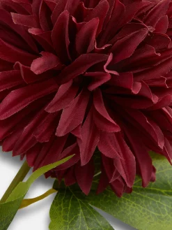 Kunstpflanzen Und -Blumen|Primark Einzelner, Künstlicher Chrysanthemenstängel Burgunderrot