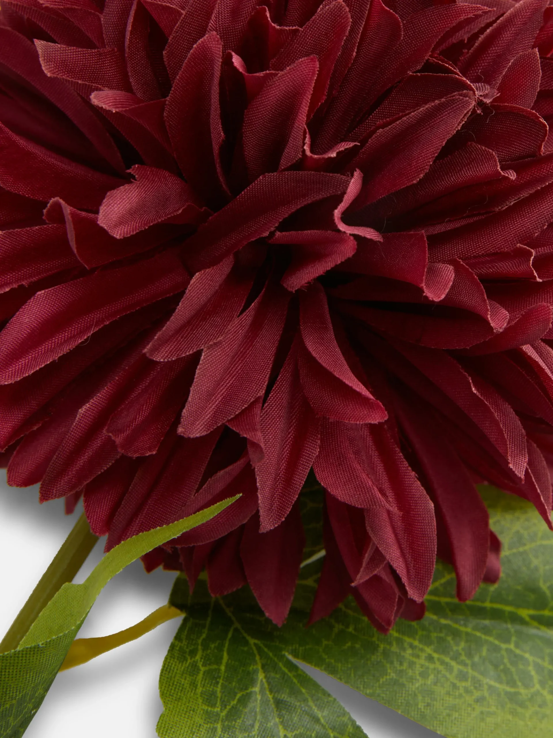 Kunstpflanzen Und -Blumen|Primark Einzelner, Künstlicher Chrysanthemenstängel Burgunderrot