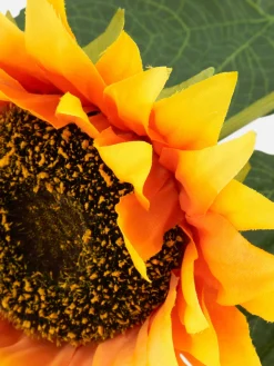 Kunstpflanzen Und -Blumen|Primark Einzelner, Künstlicher Sonnenblumen-Dekozweig Gelb