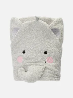 Baden Und Wickeln|Primark Elefanten-Handtuch Mit Kapuze Grau