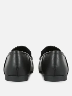 Flache Schuhe|Primark Elegante Loafer Mit Trense Schwarz