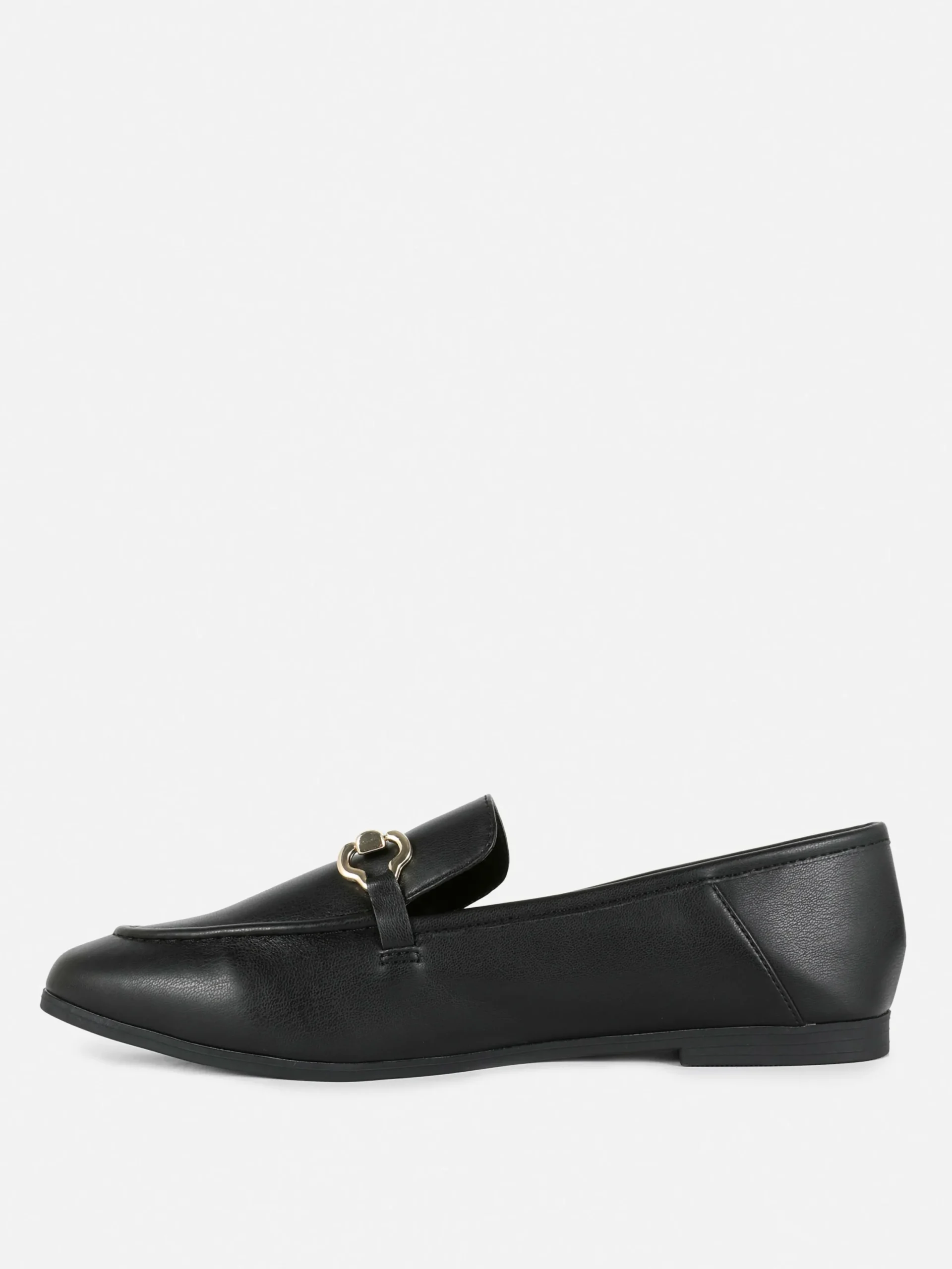 Flache Schuhe|Primark Elegante Loafer Mit Trense Schwarz