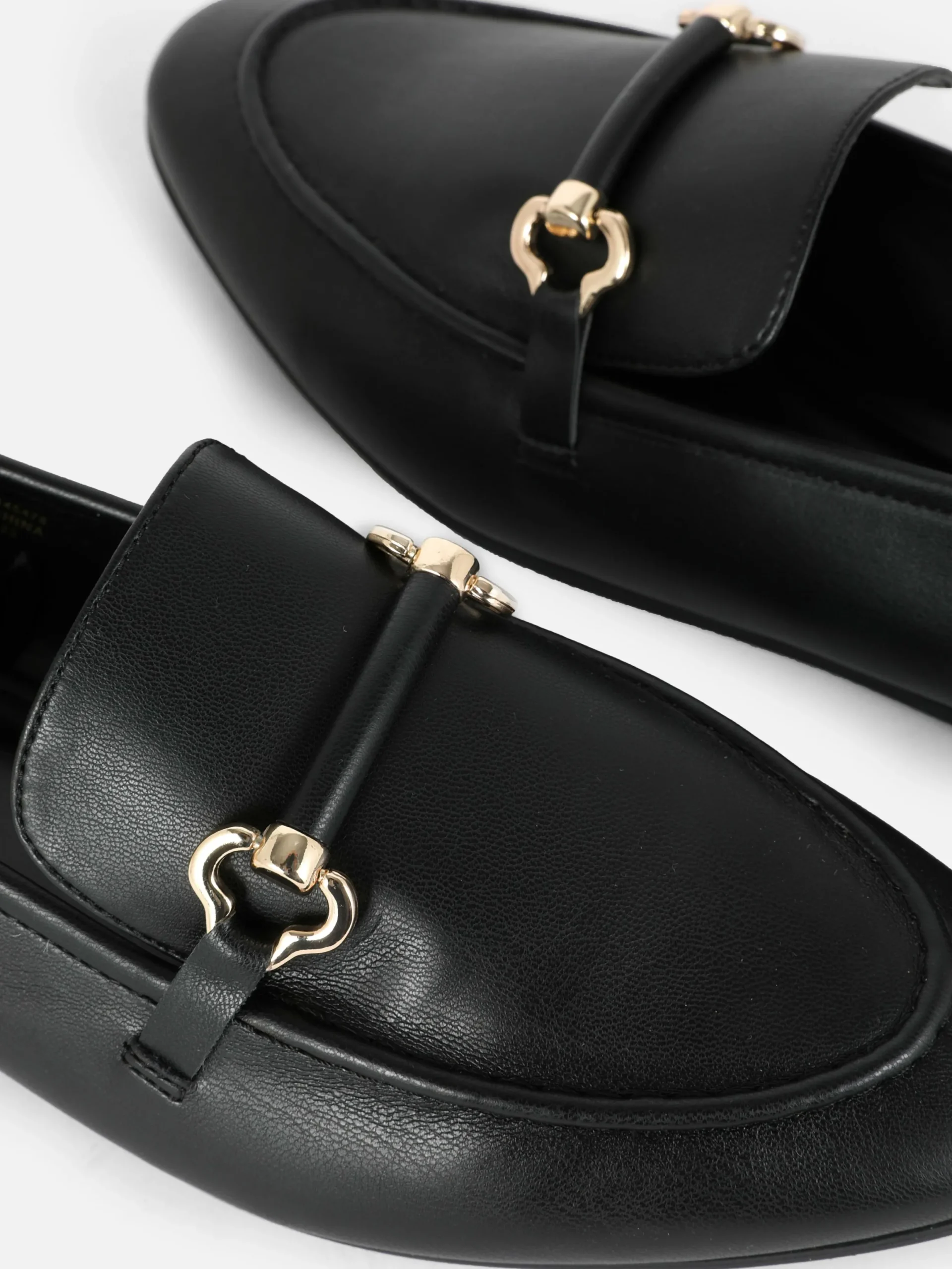 Flache Schuhe|Primark Elegante Loafer Mit Trense Schwarz