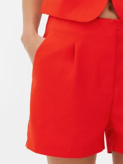 Shorts|Primark Elegante Shorts Knallrot