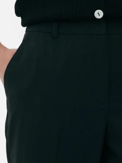 Hosen Und Leggings|Primark Elegante Slim-Fit-Hose Schwarz