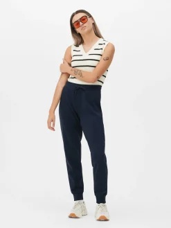 Jogginghosen|Primark Eng Geschnittene Jogginghose Marineblau