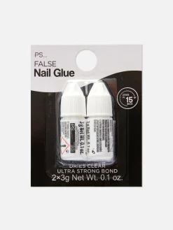 Kunstnägel|Primark 2er-Pack PS… Nagelkleber Für Kunstnägel Cremefarben