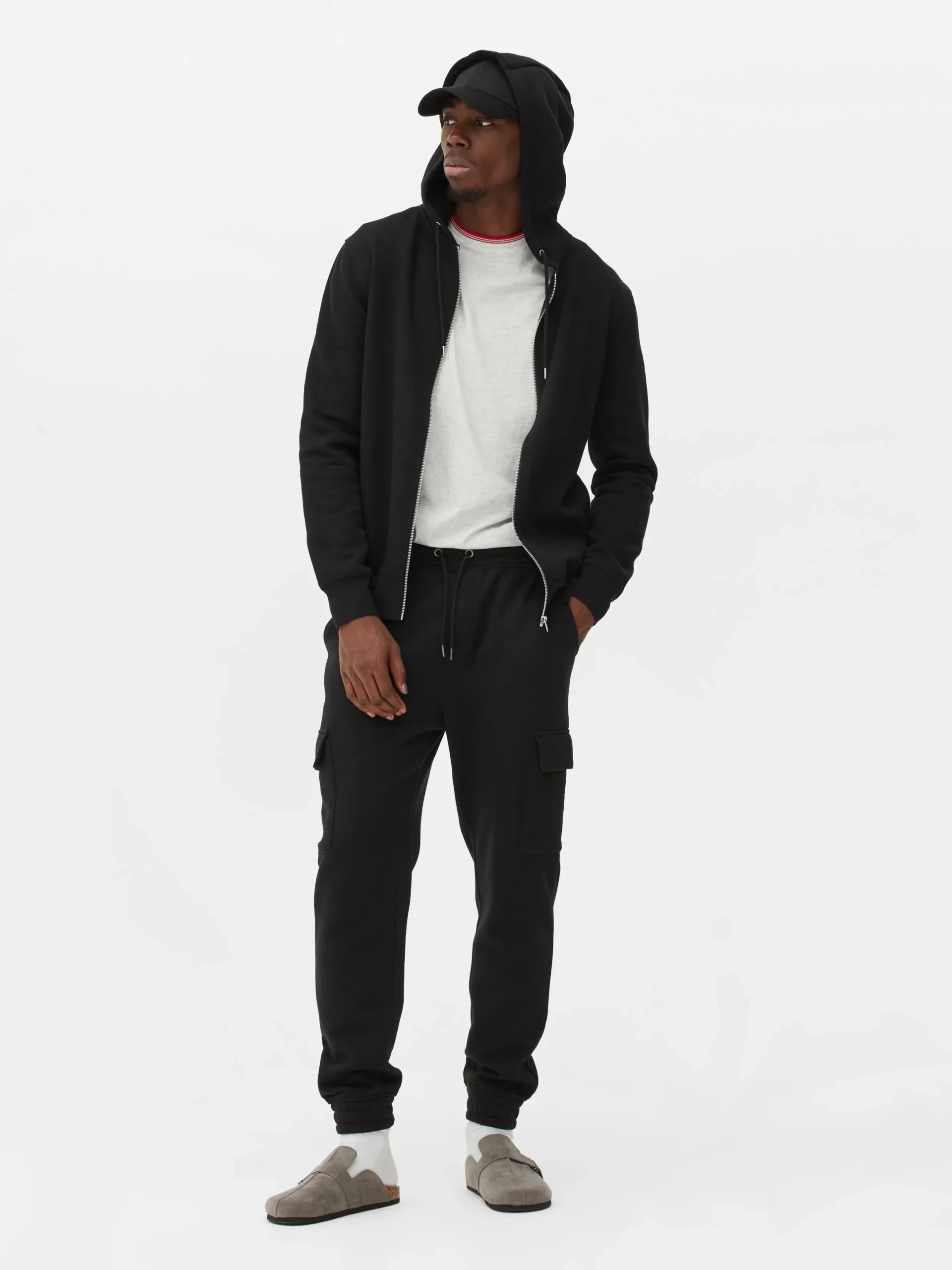 Hoodies Und Sweatshirts|Primark Essential Hoodie Mit Reißverschluss Schwarz