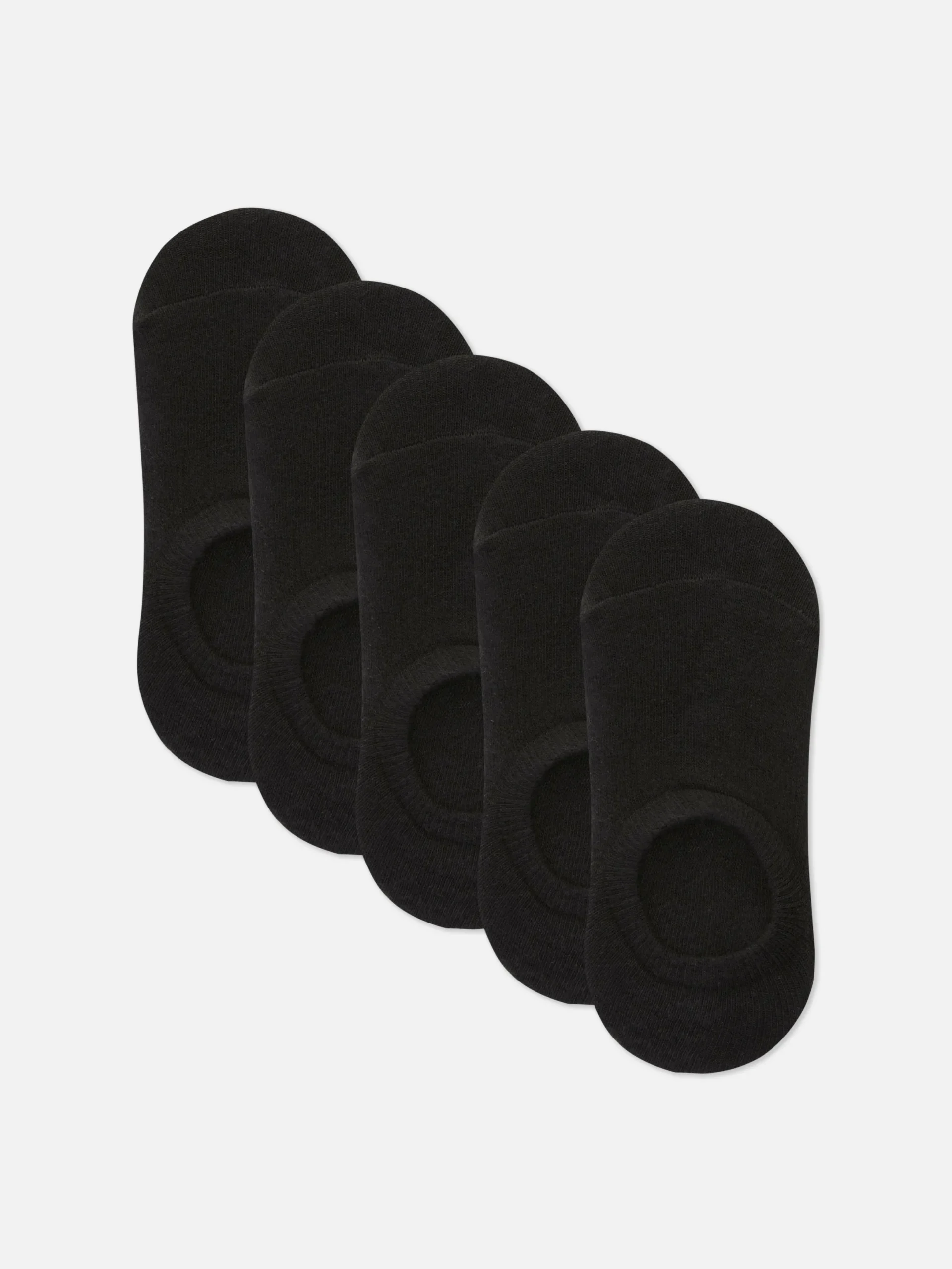 Socken|Primark Essential-Füßlinge, 5er-Pack Schwarz