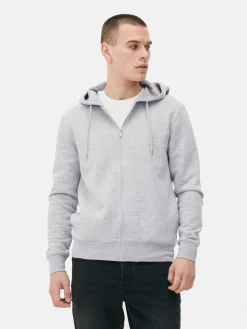 Hoodies Und Sweatshirts|Primark Essential-Hoodie Mit Reißverschluss Grau
