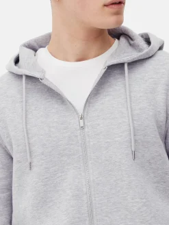 Hoodies Und Sweatshirts|Primark Essential-Hoodie Mit Reißverschluss Grau