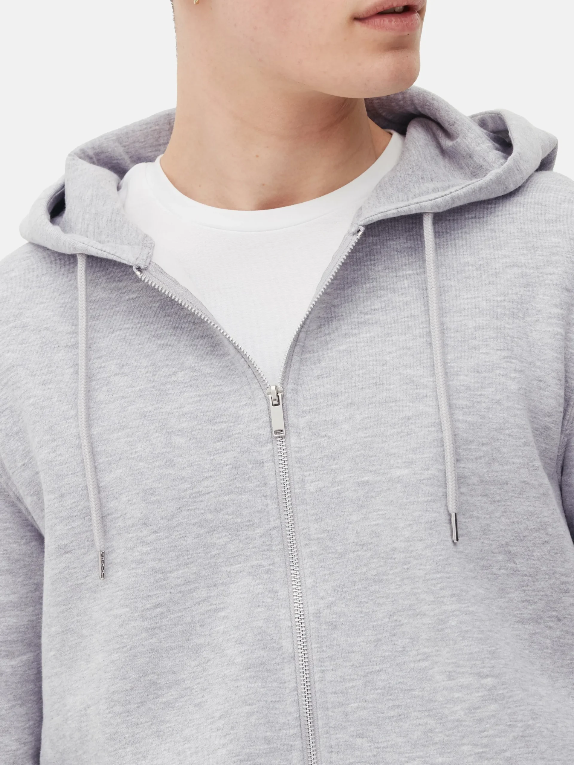 Hoodies Und Sweatshirts|Primark Essential-Hoodie Mit Reißverschluss Grau