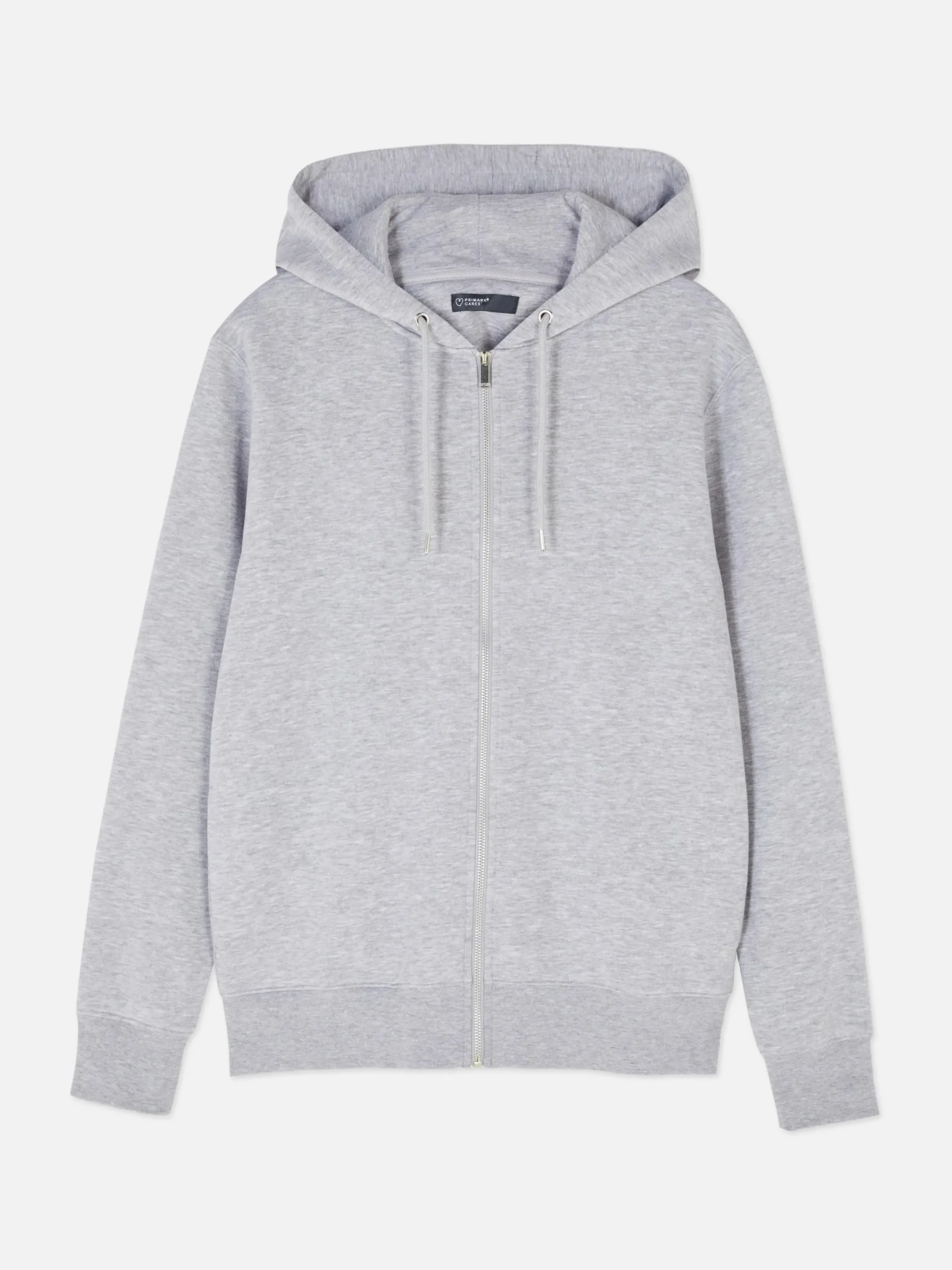 Hoodies Und Sweatshirts|Primark Essential-Hoodie Mit Reißverschluss Grau
