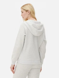 Loungewear|Hoodies Und Sweatshirts|Primark Essential-Hoodie Mit Reißverschluss Grau meliert