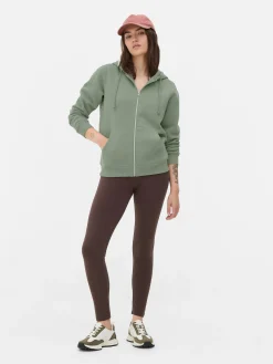 Hoodies Und Sweatshirts|Primark Essential-Hoodie Mit Reißverschluss Grün