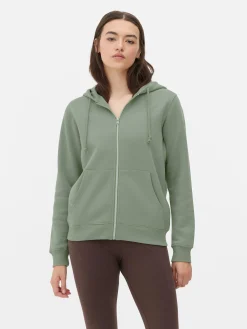 Hoodies Und Sweatshirts|Primark Essential-Hoodie Mit Reißverschluss Grün