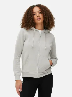 Hoodies Und Sweatshirts|Primark Essential-Hoodie Mit Reißverschluss Grau