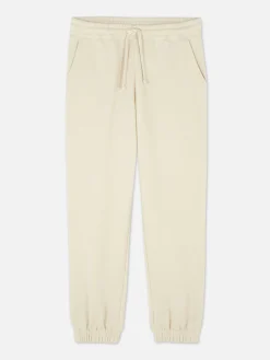 Loungewear|Jogginghosen|Primark Essential-Jogginghose, Regular Fit Cremefarben