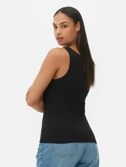 Tops Und T-Shirts|Primark Essential-Trägertop Mit Stretch Schwarz