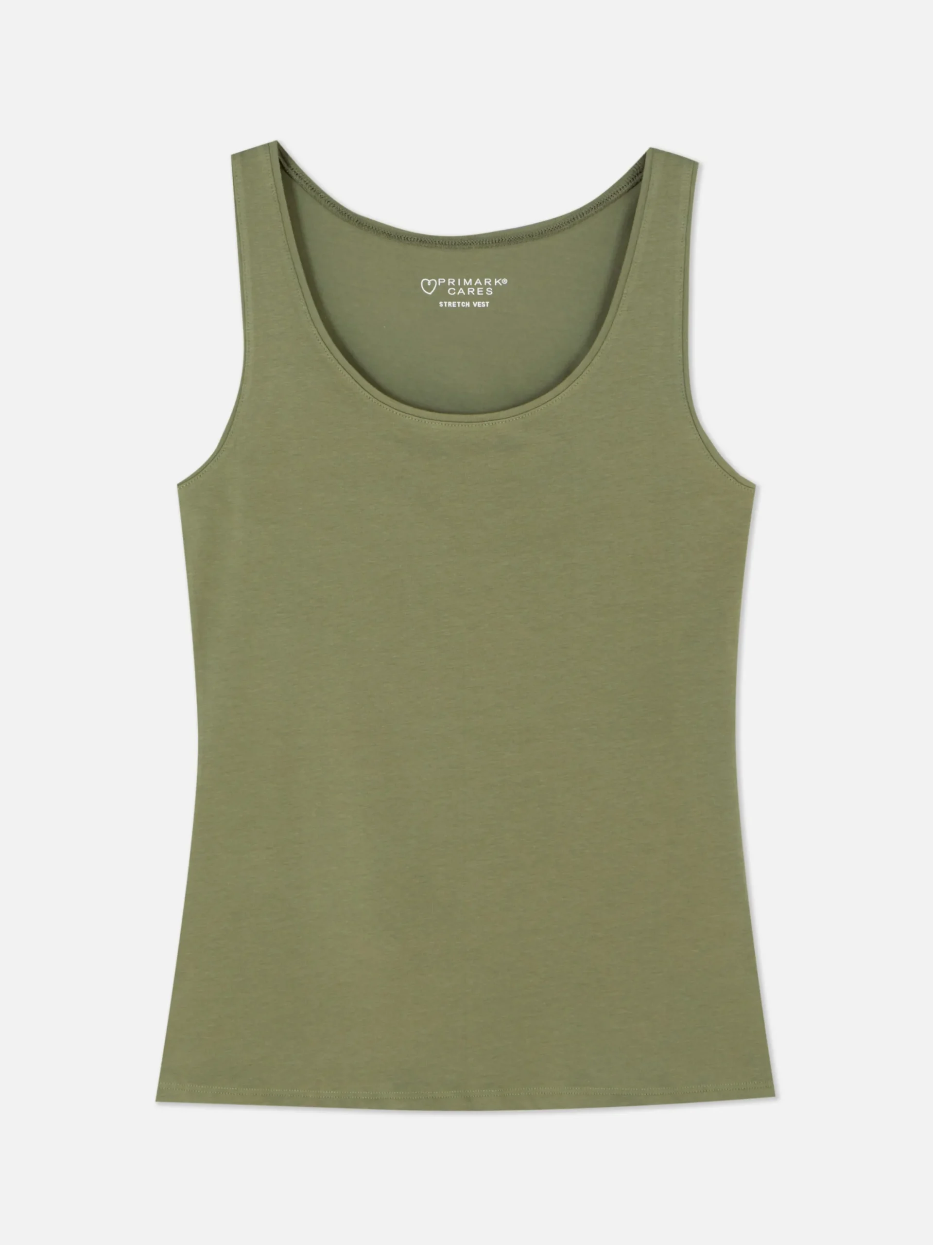 Tops Und T-Shirts|Primark Essential-Trägertop Mit Stretch Khakifarben
