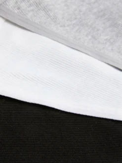 Slips|Primark Essenzielle G-String-Tangas, 3er-Pack Schwarz/Weiß
