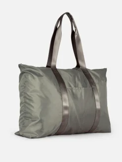 Taschen Und Portemonnaies|Primark Faltbare Reisetasche Khakifarben