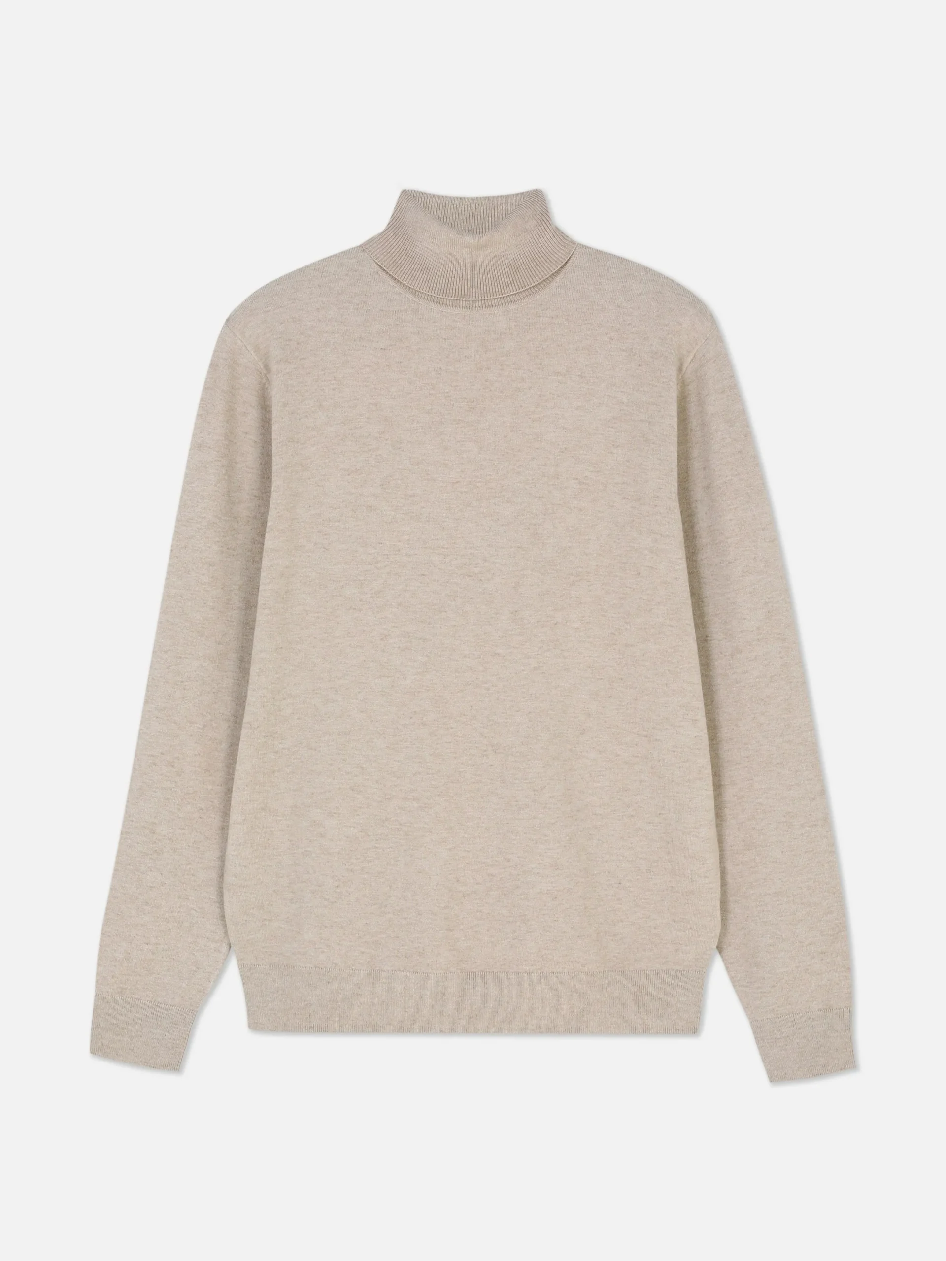 Pullover Und Cardigans|Primark Feinstrickpullover Mit Rollkragen Hellbeige