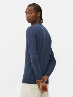 Pullover Und Cardigans|Primark Feinstrickpullover Mit Rundhalsausschnitt Blau