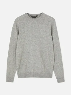 Pullover Und Cardigans|Primark Feinstrickpullover Mit Rundhalsausschnitt Grau
