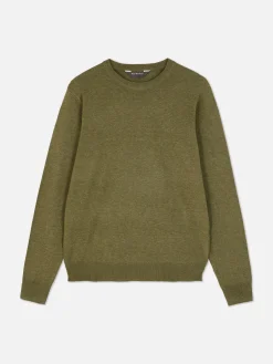 Pullover Und Cardigans|Primark Feinstrickpullover Mit Rundhalsausschnitt Grün